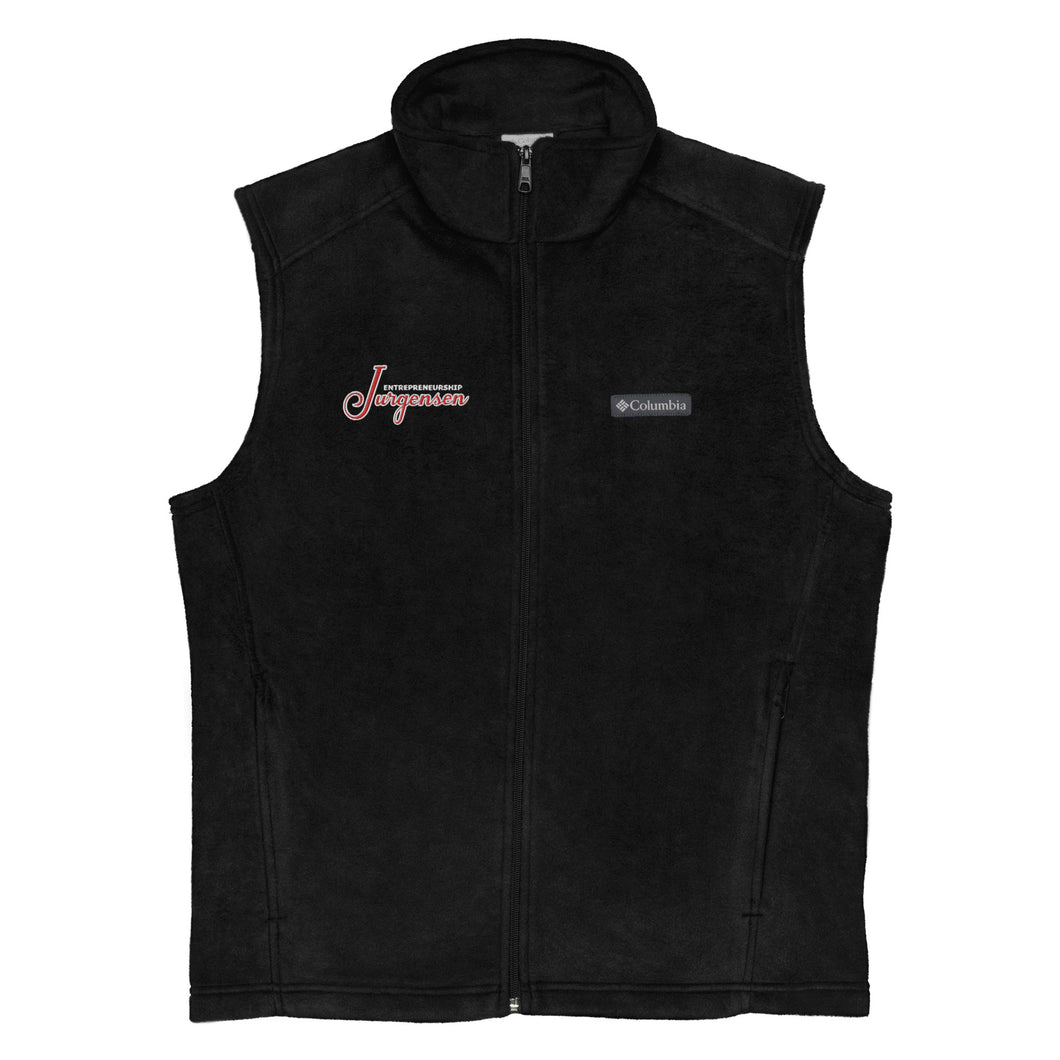 Jurgensen's Entrepreneurship Logo - Columbia Fleece Vest