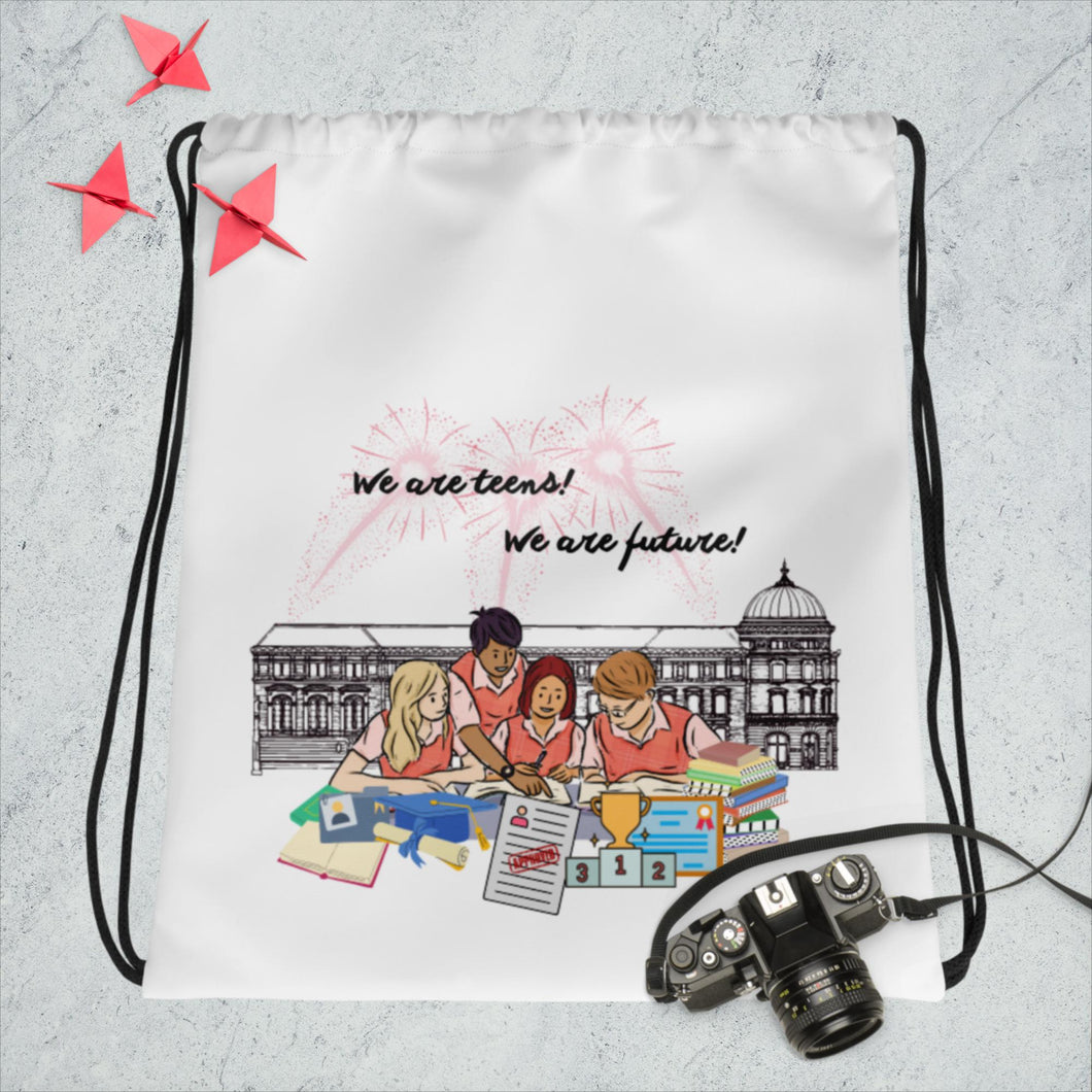 Teen drawstring bag
