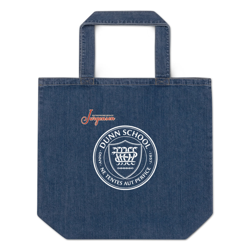 Organic Denim Tote Bag