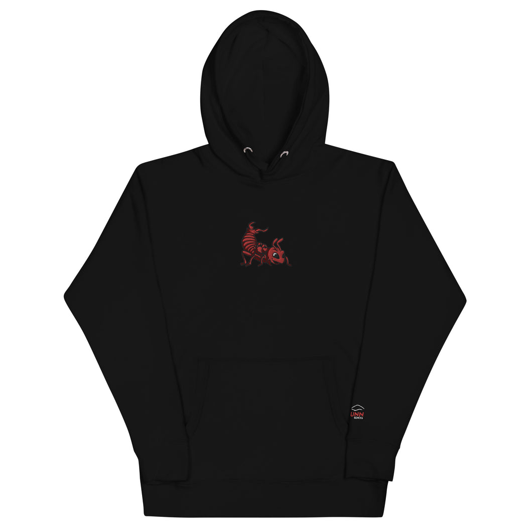 Embroidered Hoodie - Earwig Logo