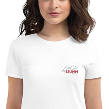 Load image into Gallery viewer, Dunn Women&#39;s Embroidered classic tee
